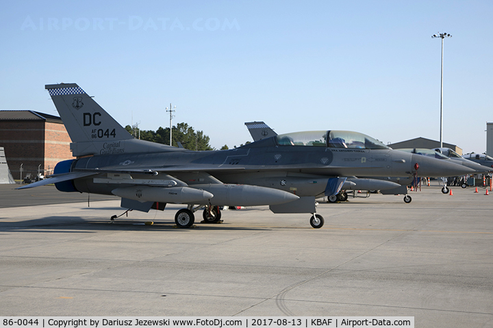 86-0044, General Dynamics F-16D Fighting Falcon C/N 5D-48, F-16C Fighting Falcon 86-0044 DC from 121st FS 