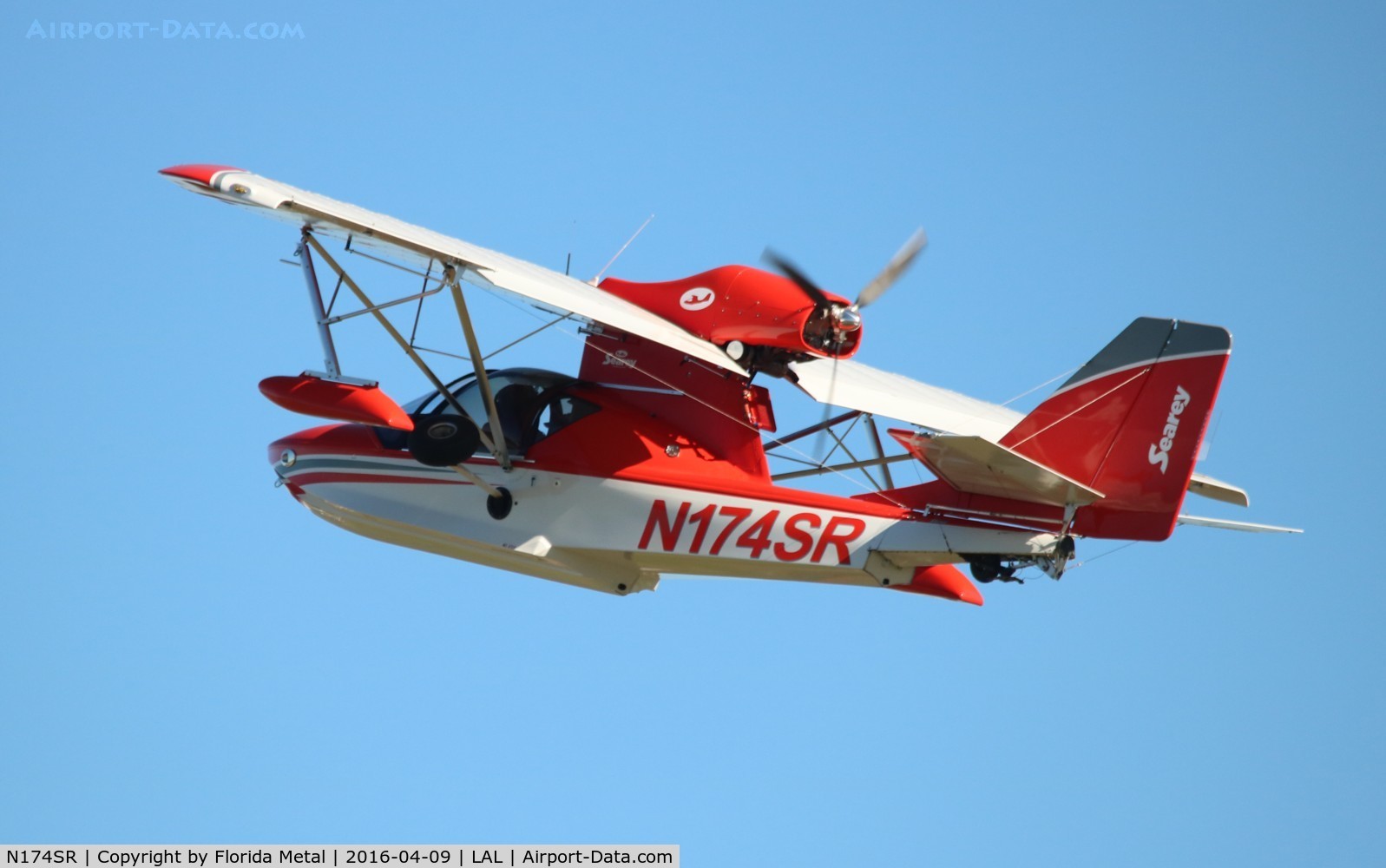 N174SR, 2015 Progressive Aerodyne Searey LSA C/N 1034, Searey