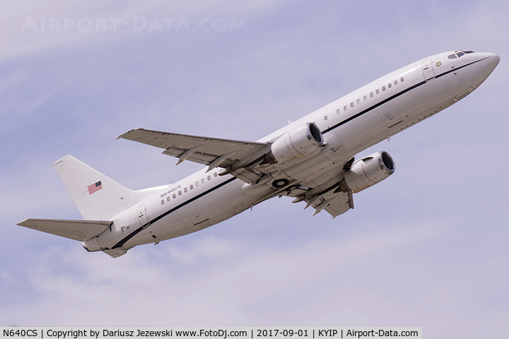 N640CS, 1993 Boeing 737-4Y0 C/N 26078, Boeing 737-4Y0  - US Department of Justice   C/N 26078 , N640CS