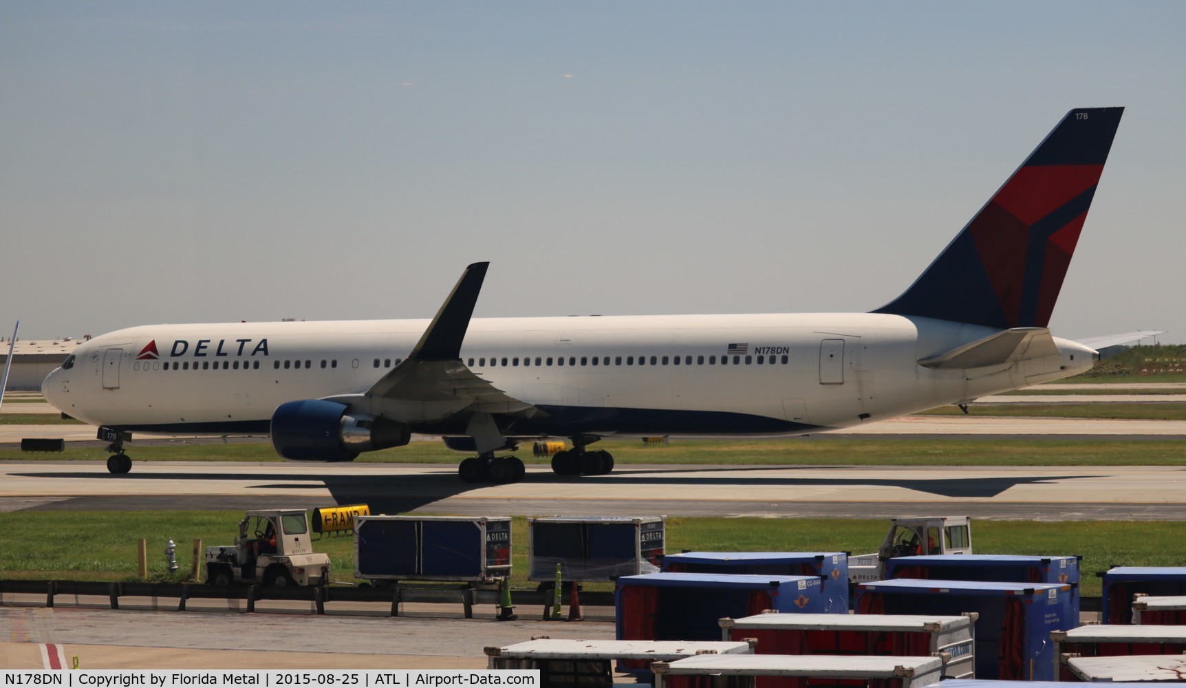 N178DN, 1991 Boeing 767-332 C/N 25143, Delta