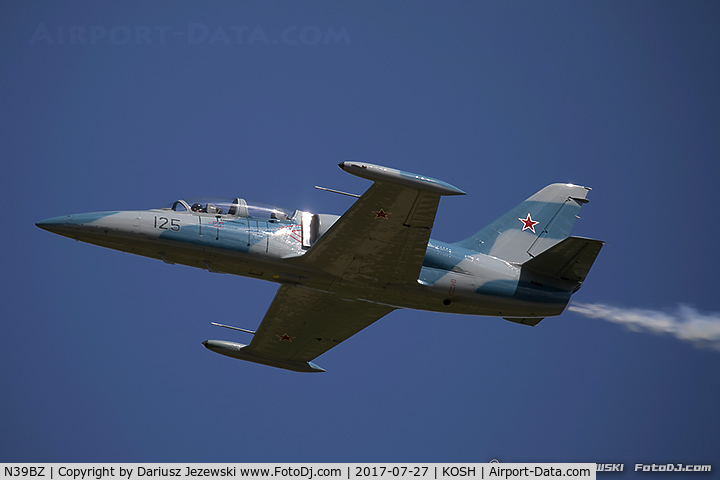 N39BZ, 1984 Aero L-39 Albatros C/N 432925, Aero Vodochody L-39 Albatros  C/N 432925, N39BZ