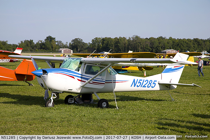 N51285, 1968 Cessna 150J C/N 15069895, Cessna 150J  C/N 15069895, N51285