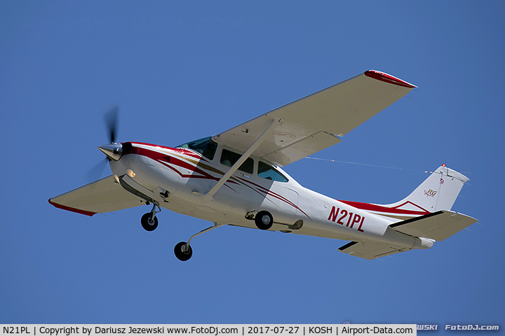N21PL, 1984 Cessna R182 Skylane RG C/N R182-01983, Cessna R182 Skylane RG  C/N R18201983, N21PL