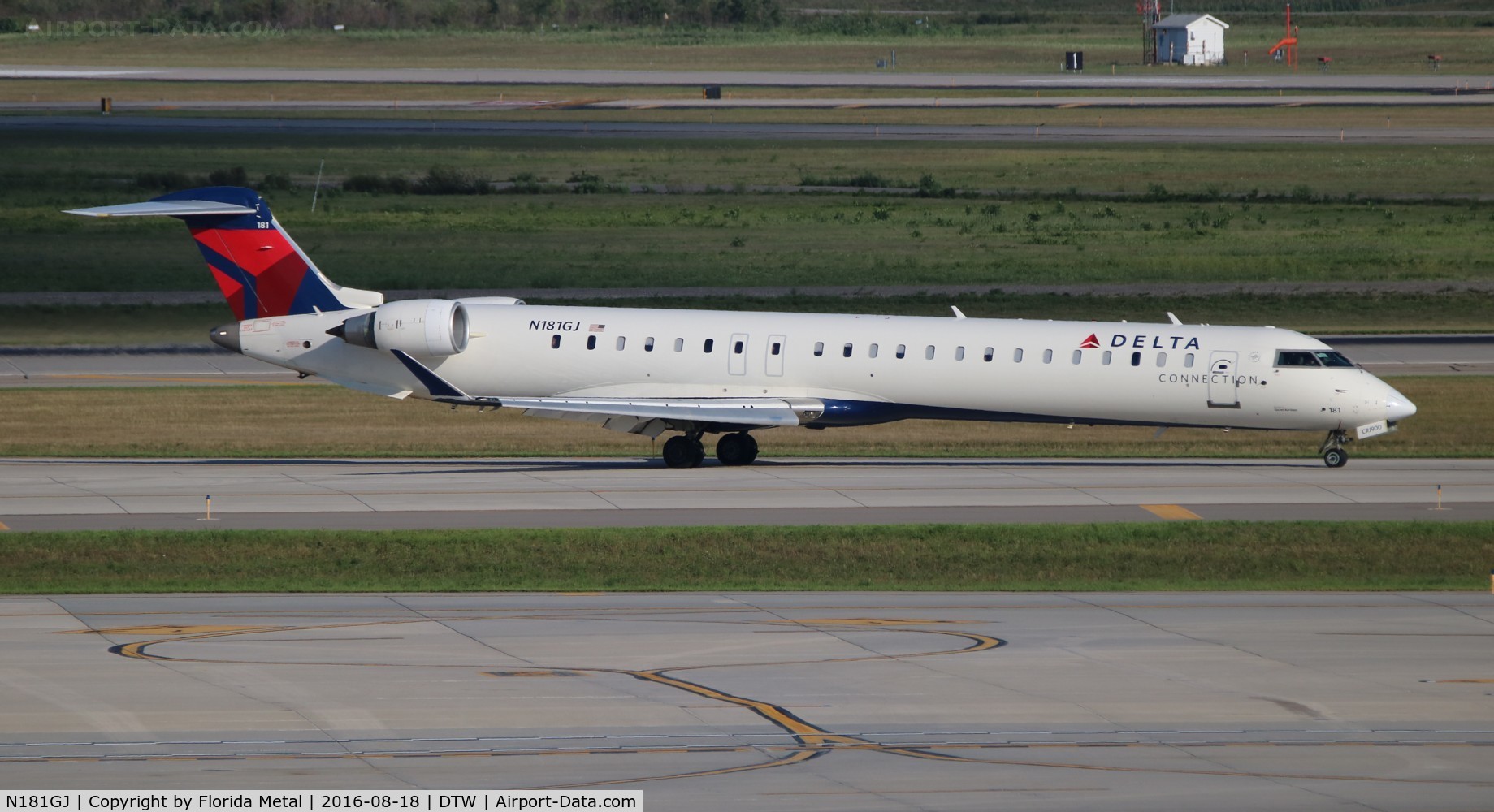 N181GJ, 2008 Bombardier CRJ-900 (CL-600-2D24) C/N 15204, Delta Connection