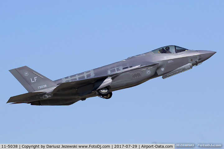 11-5038, 2011 Lockheed Martin F-35A Lightning II C/N AF-49, F-35A Lightning II 11-5038 LF from 61st FS 