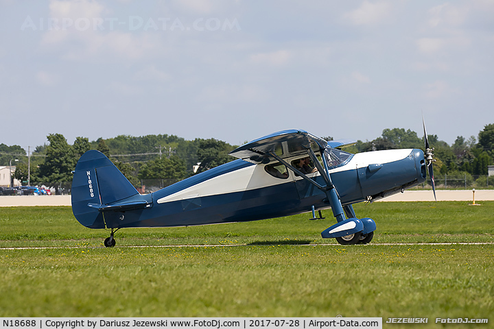 N18688, 1939 Fairchild 24R-46 C/N W-101, Fairchild 24R-46  C/N W-101 , N18688