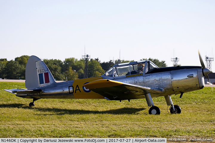 N146DK, De Havilland DHC-1 Chipmunk T.10 C/N C1/0103, De Havilland Canada DHC-1 Chipmunk T.10  C/N C1/0103, NX146DK