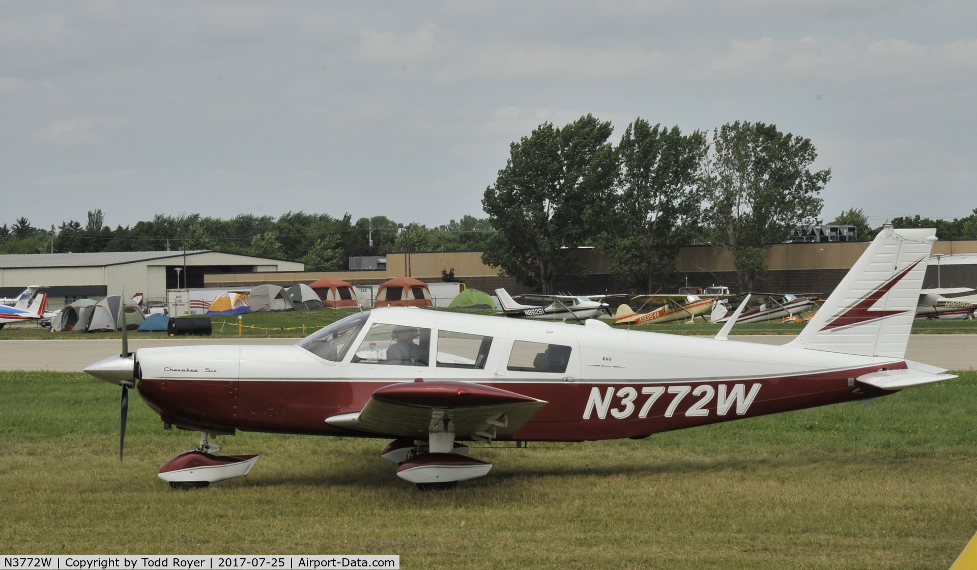 N3772W, 1966 Piper PA-32-260 Cherokee Six Cherokee Six C/N 32-694, Airventure 2017