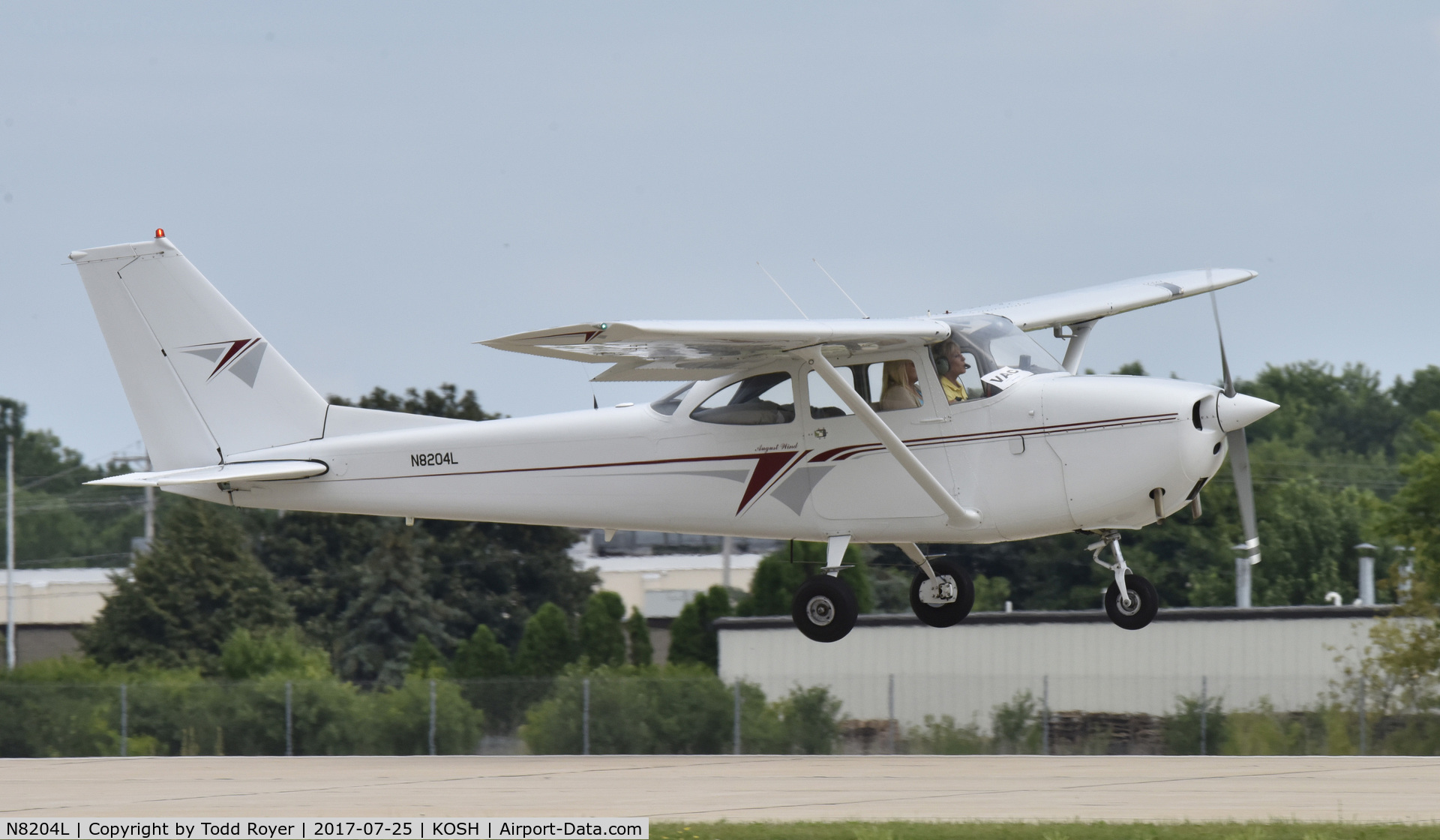 N8204L, 1967 Cessna 172H C/N 17256404, Airventure 2017