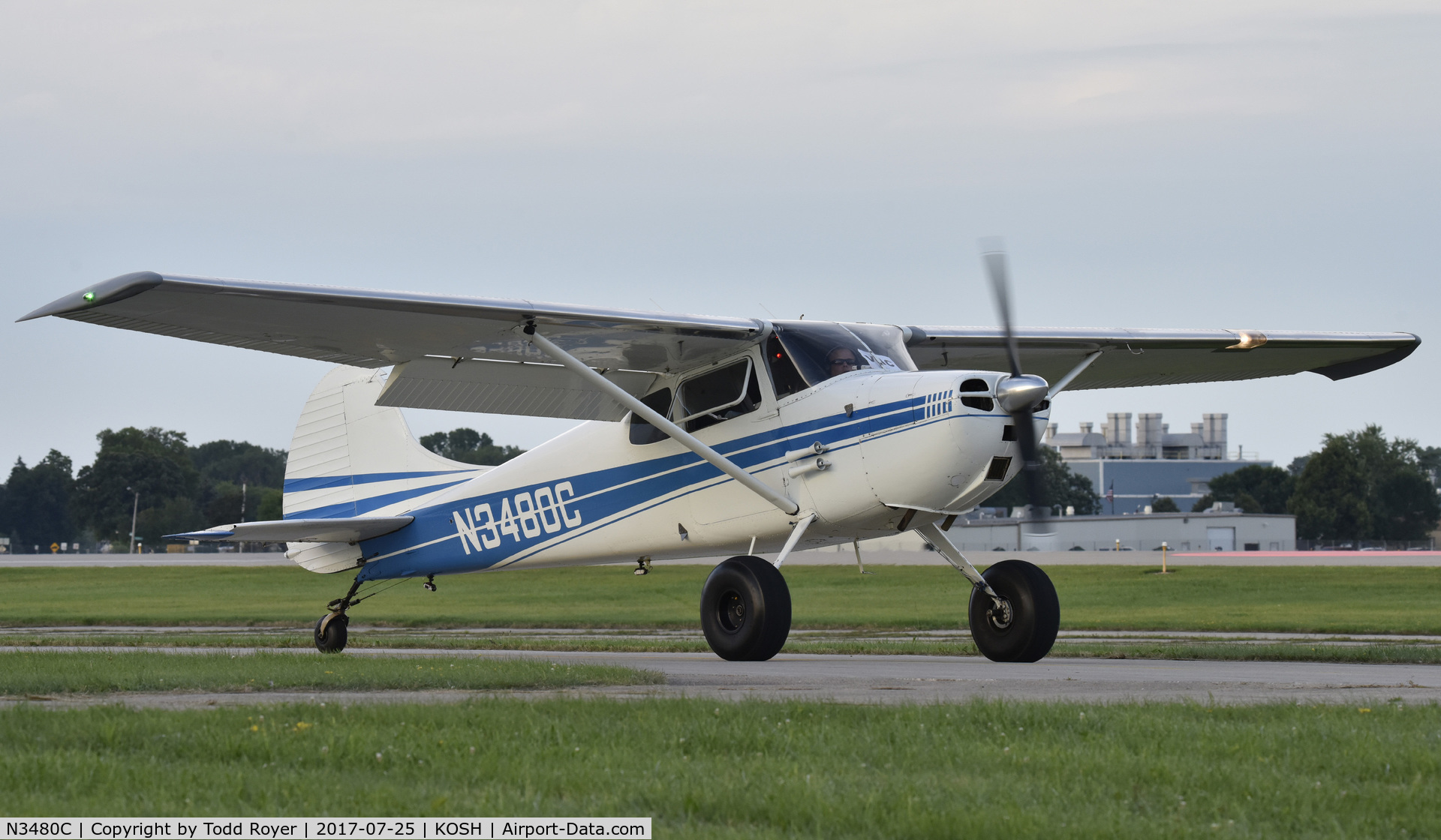 N3480C, 1954 Cessna 170B C/N 26523, Airventure 2017