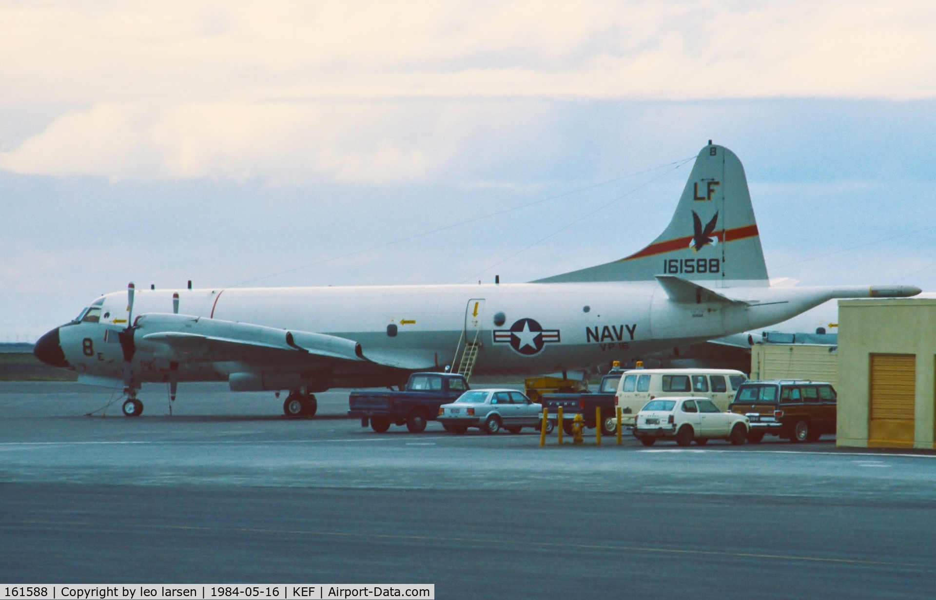 161588, Lockheed P-3C Orion C/N 285A-5760, Keflavik 16.5.1984