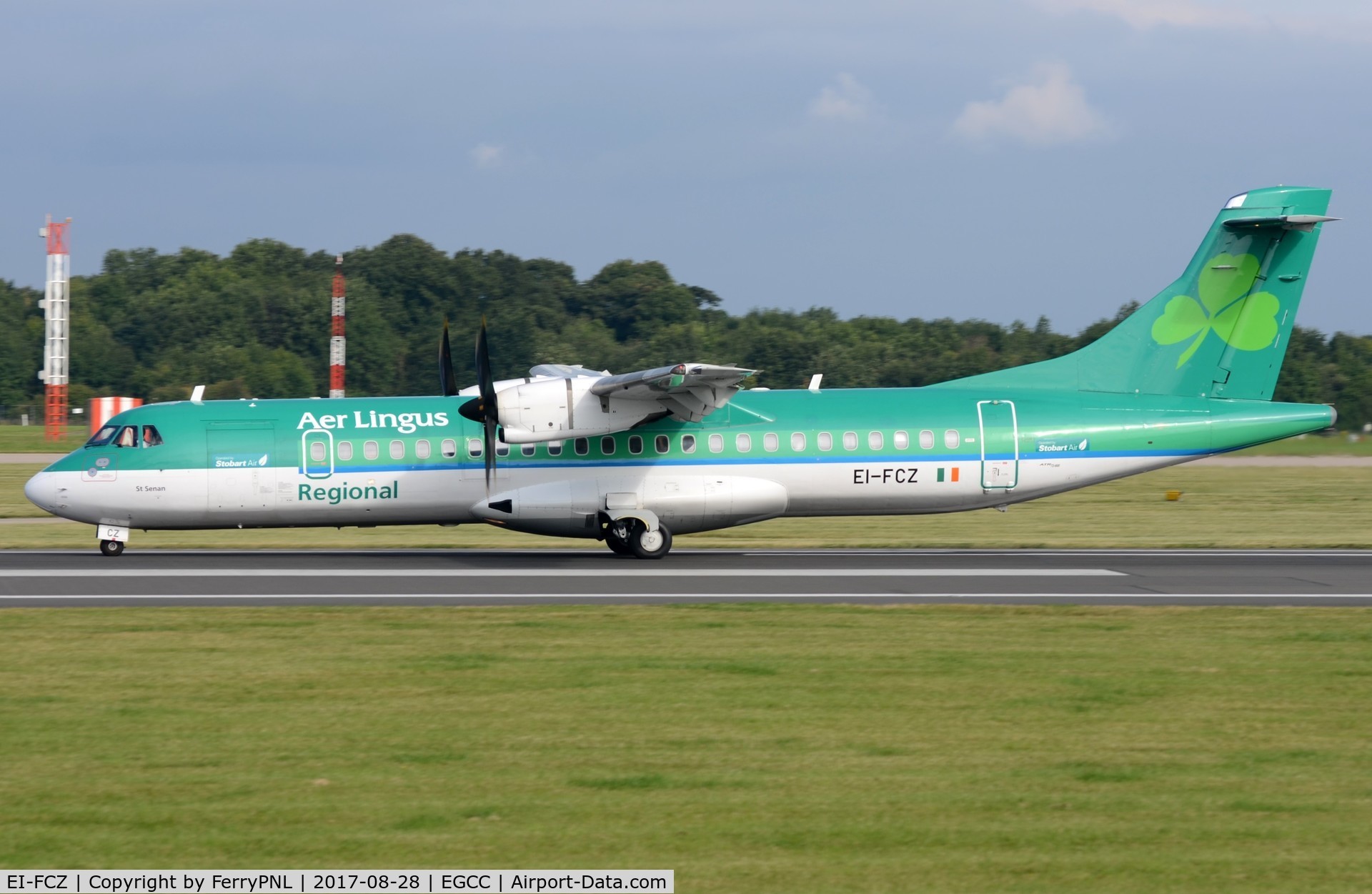 EI-FCZ, 2014 ATR 72-600 (72-212A) C/N 1159, Aer Lingus Regional ATR772 lined-up.