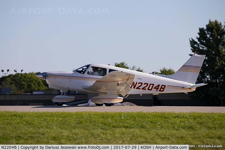 N2204B, 1978 Piper PA-28-236 Dakota C/N 28-7911012, Piper PA-28-236 Dakota  C/N 28-7911012 , N2204B
