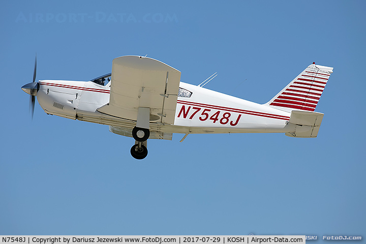 N7548J, 1968 Piper PA-28R-180 Cherokee Arrow C/N 28R-30922, Piper PA-28R-180 Cherokee Arrow  C/N 28R-30922, N7548J