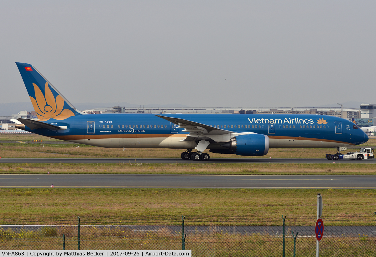 VN-A863, 2015 Boeing 787-96K Dreamliner C/N 35153, VN-A863