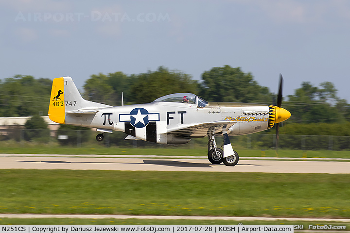 N251CS, North American F-51D Mustang C/N 44-74977N, North American F-51D Mustang 