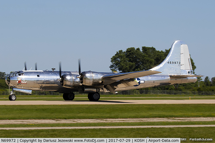 N69972, 1944 Boeing TB-29 (B-29-70-BW) Superfortress C/N 10804, Boeing B-29 Stratofortress 