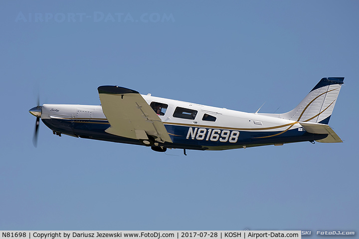 N81698, 1980 Piper PA-32R-301 Saratoga C/N 32R-8013069, Piper PA-32R-301 Saratoga  C/N 32R-8013069, N81698