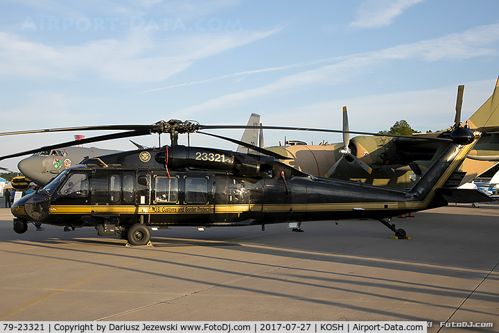79-23321, 1979 Sikorsky UH-60A Black Hawk C/N 70.0138, UH-60A Blackhawk 79-23321  from US CBP
