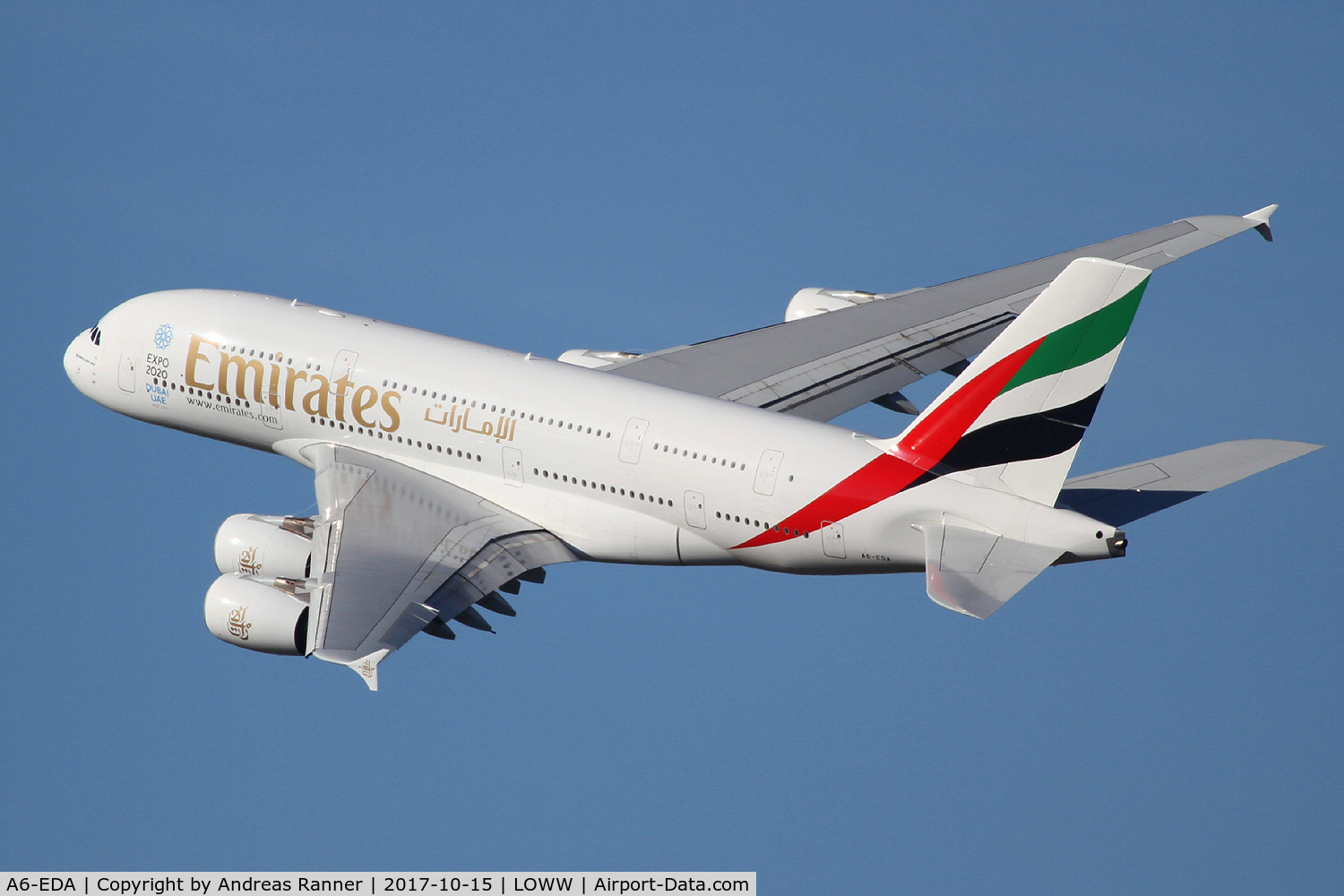A6-EDA, 2007 Airbus A380-861 C/N 011, Emirates A380