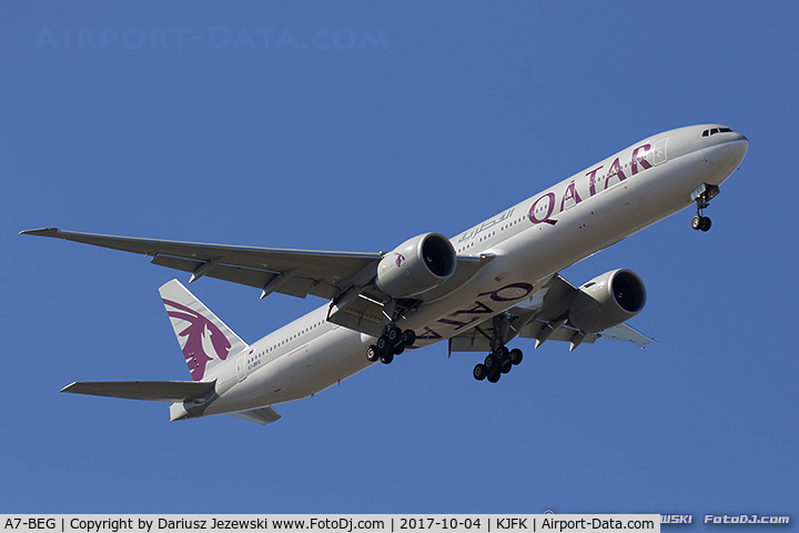 A7-BEG, 2015 Boeing 777-3DZ/ER C/N 60333, Boeing 777-3DZ/ER  - Qatar Airways  C/N 60333 , A7-BEG