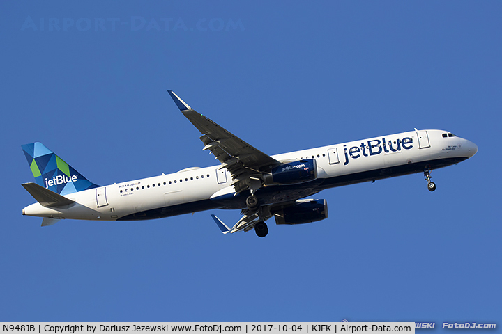 N948JB, 2015 Airbus A321-231 C/N 6560, Airbus A321-231 