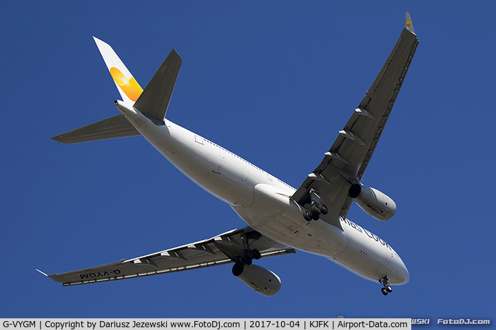 G-VYGM, 2015 Airbus A330-243 C/N 1601, Airbus A330-243  - Thomas Cook Airlines  C/N 1601 , G-VYGM
