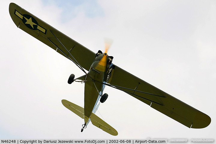 N46248, 1942 Aeronca 0-58B Grasshopper C/N 058B-1122, Aeronca 0-58B 