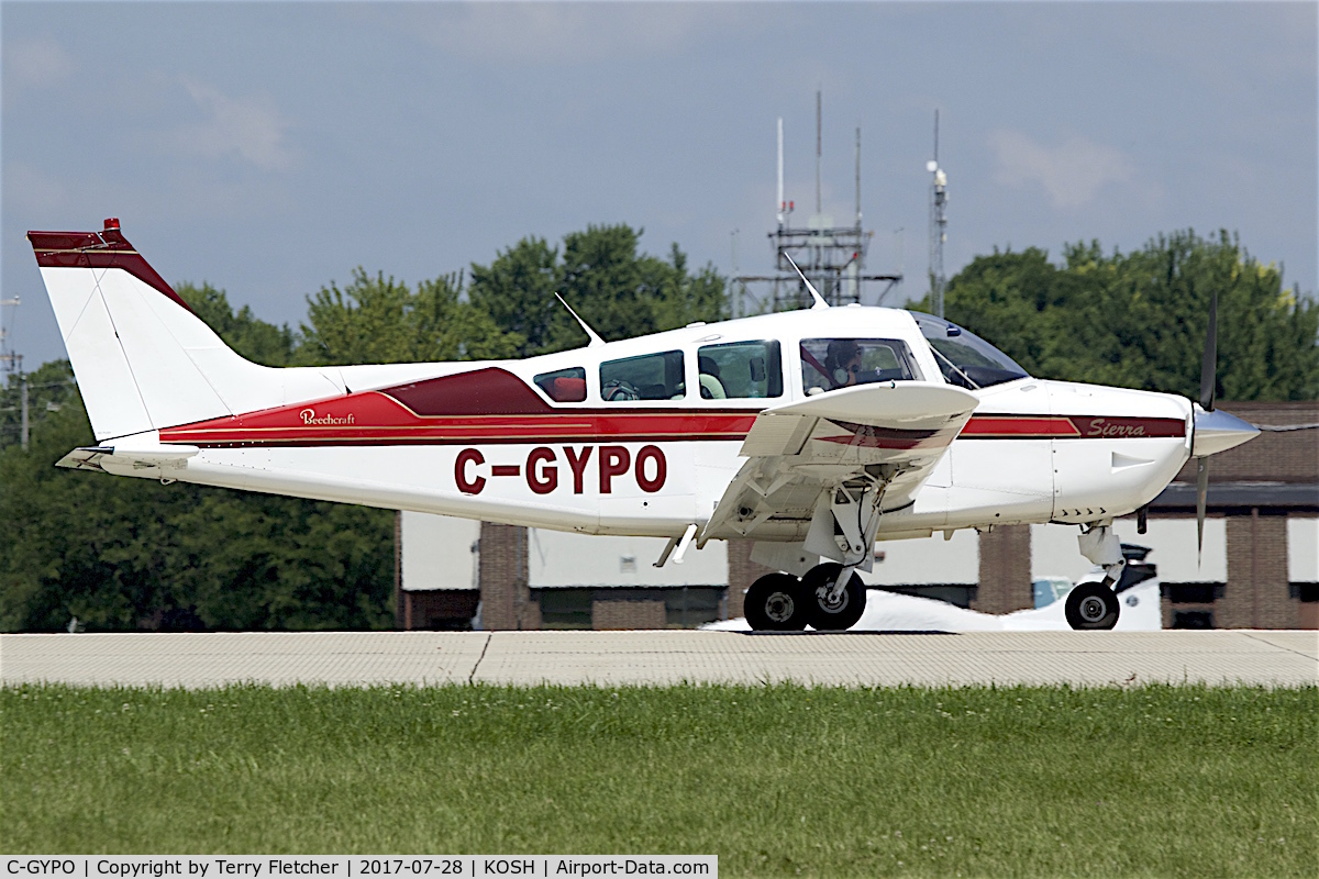 C-GYPO, 1979 Beech C24R Sierra C/N MC-658, At 2017 EAA AirVenture at Oshkosh