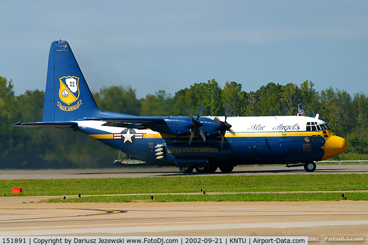 151891, 1964 Lockheed EC-130G Hercules C/N 382-3878, TC-130G Hercules 151891 