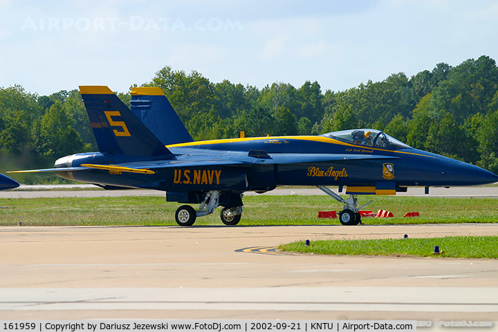 161959, McDonnell Douglas F/A-18A Hornet C/N 0170/A133, F/A-18A Hornet 161959 C/N 0170 from Blue Angels Demo Team  NAS Pensacola, FL