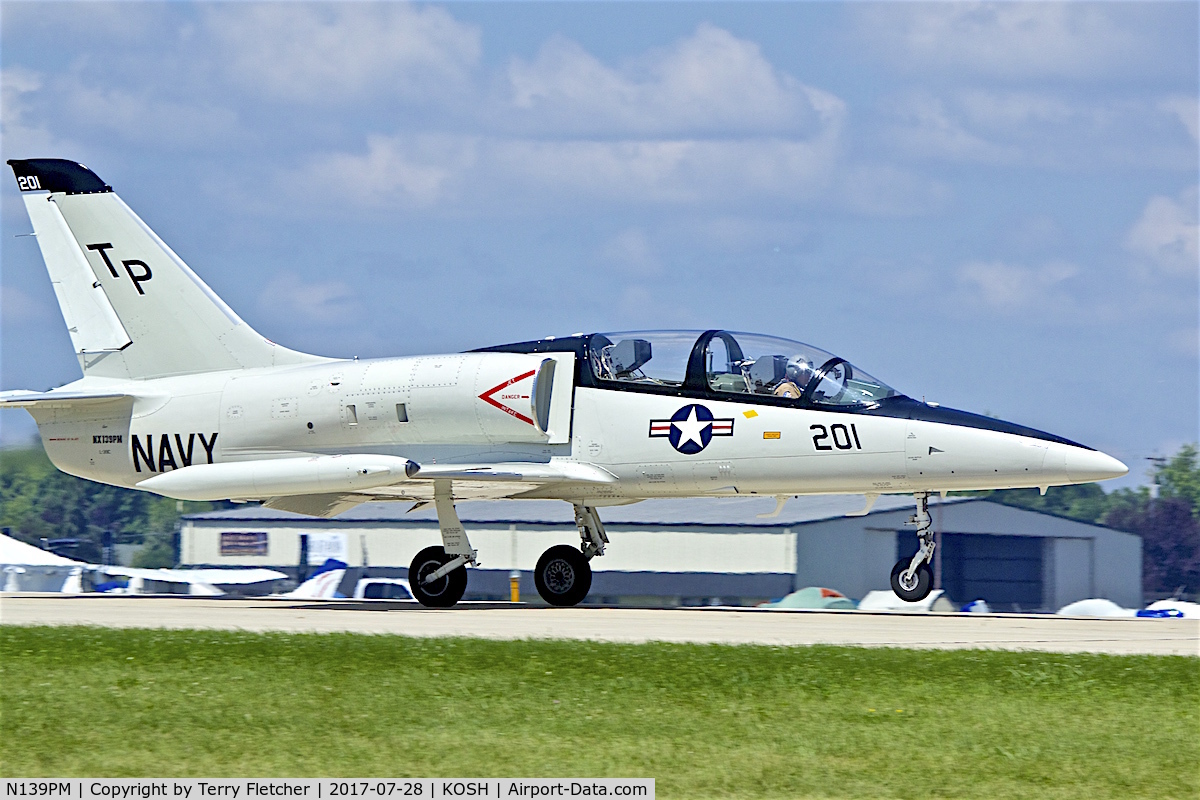 N139PM, 1984 Aero L-39C Albatros C/N 432913, at 2017 EAA AirVenture at Oshkosh