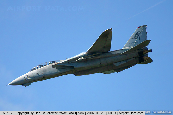 161432, Grumman F-14B Tomcat Tomcat C/N 442/KB-24, F-14B Tomcat 161432 AD-105 from VF-101 'Grim Rippers' NAS Oceana, VA