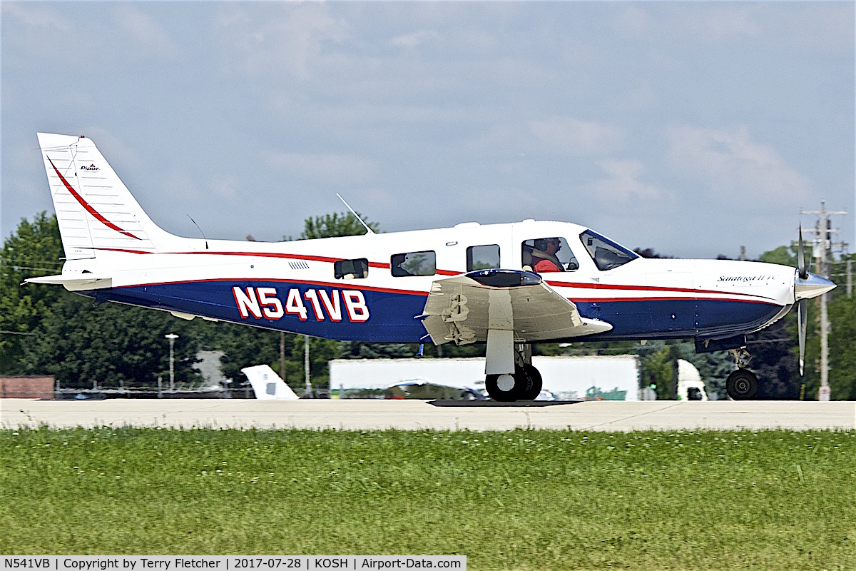 N541VB, 2003 Piper PA-32R-301T Turbo Saratoga C/N 3257334, at 2017 EAA AirVenture at Oshkosh