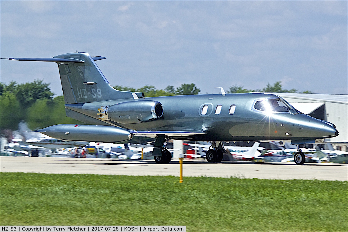 HZ-S3, 1979 Learjet 24F C/N 24F-357, at 2017 EAA AirVenture at Oshkosh