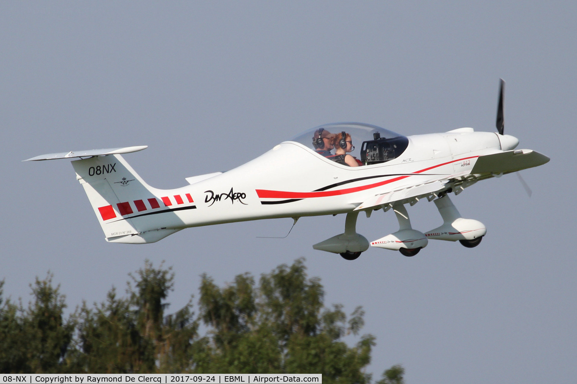08-NX, 2003 Dyn'Aero MCR-01 Banbi C/N 269, At Maillen.