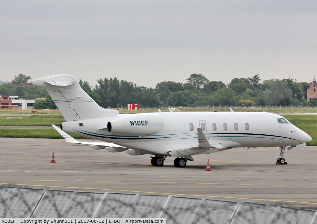 N10EF, 2014 Bombardier Challenger 350 (BD-100-1A10) C/N 20524, Parked at the General Aviation area...