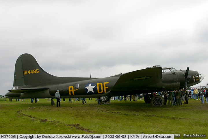 N3703G, 1945 Boeing B-17G Flying Fortress C/N 44-83546-A, Boeing B-17G Flying Fortress 