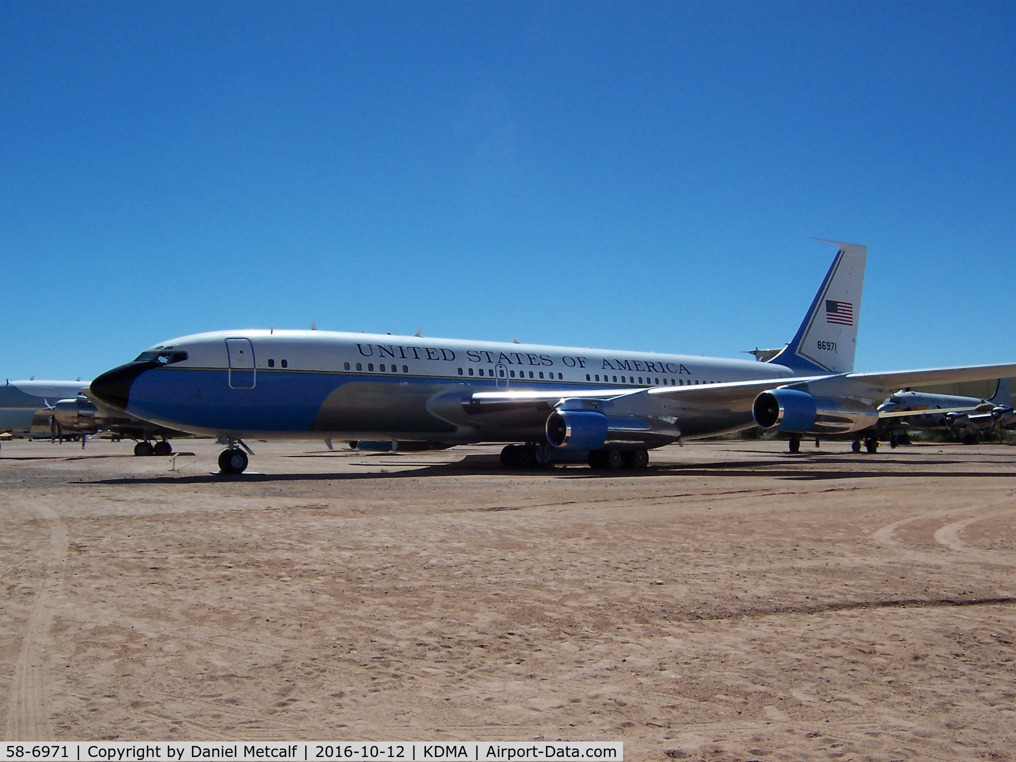 58-6971, 1959 Boeing VC-137B C/N 17926/40, Pima Air & Space Museum