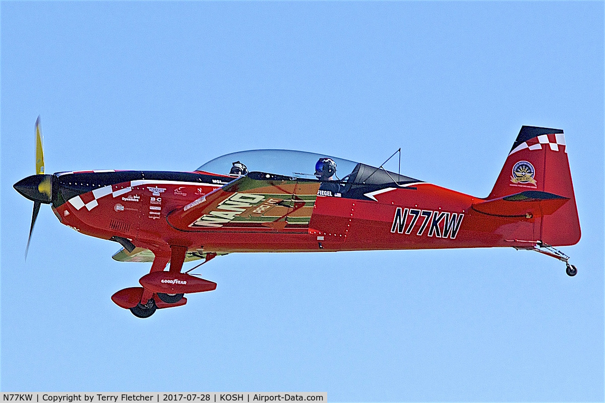 N77KW, 1997 Extra EA-300/L C/N 053, at 2017 EAA AirVenture at Oshkosh
