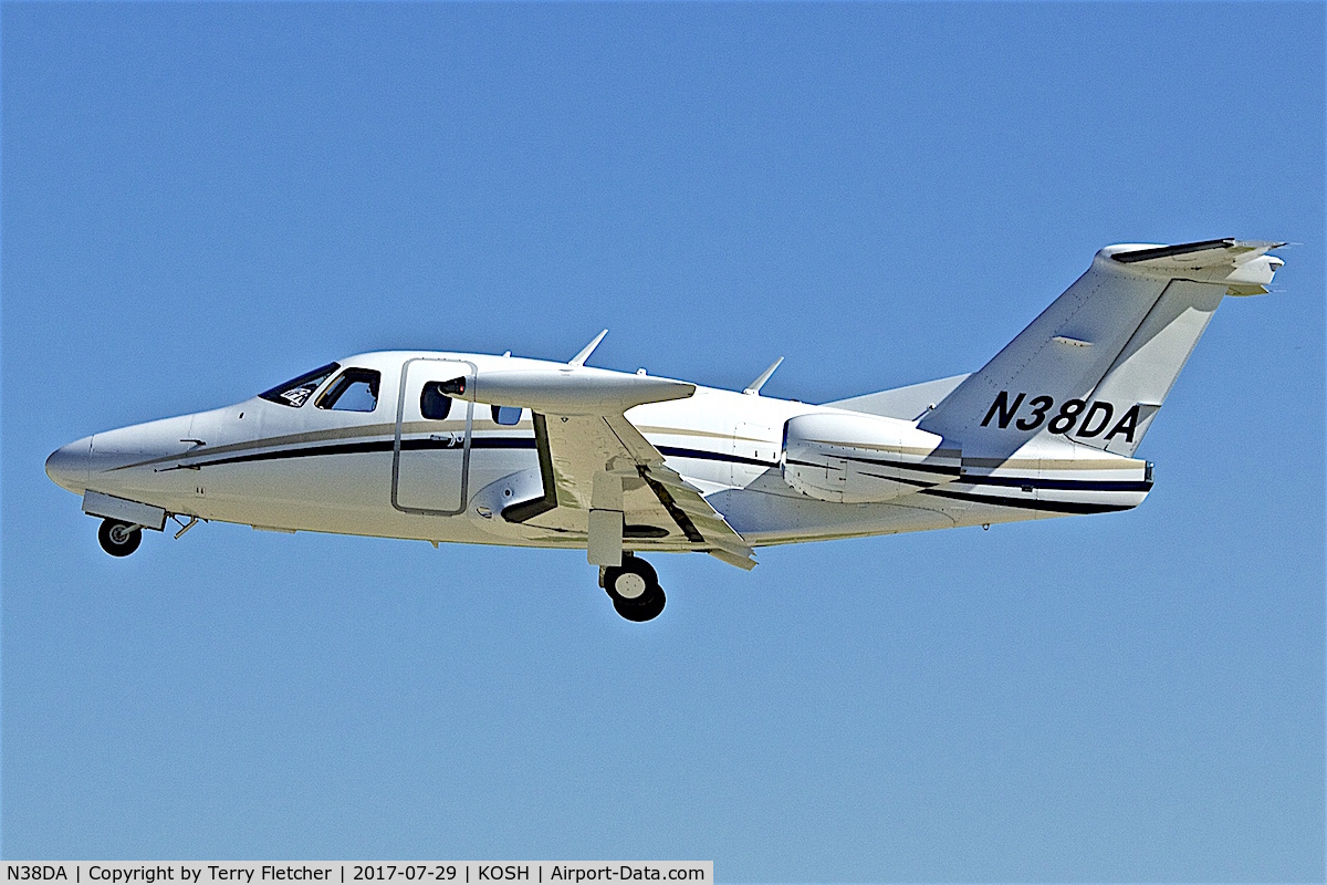 N38DA, 2007 Eclipse Aviation Corp EA500 C/N 000083, at 2017 EAA AirVenture at Oshkosh