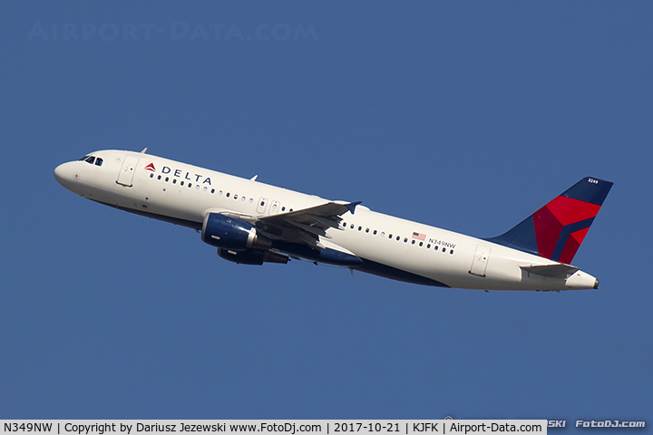 N349NW, 1993 Airbus A320-212 C/N 417, Airbus A320-211 - Delta Air Lines  C/N 417, N349NW