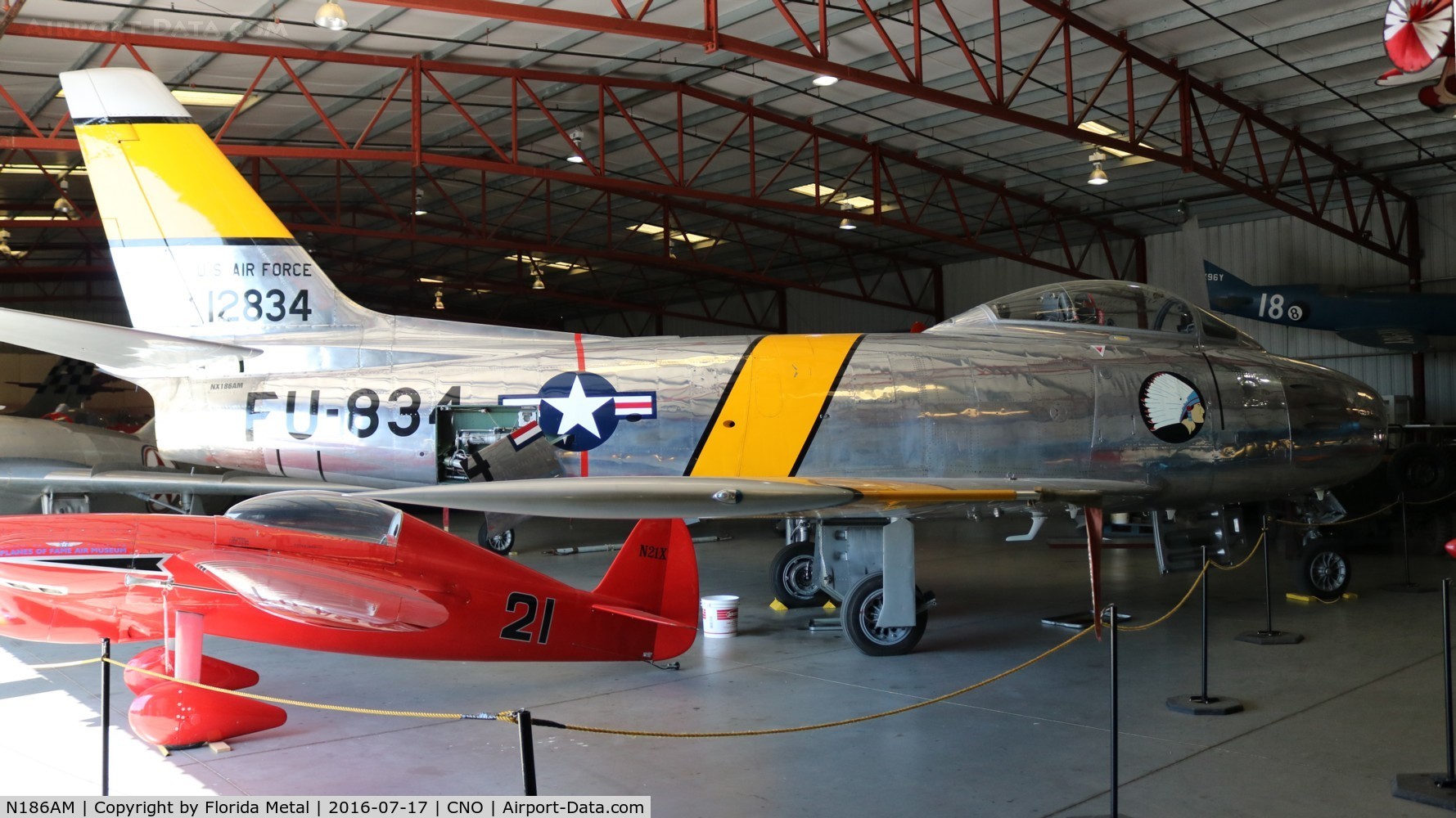 N186AM, 1952 North American F-86F Sabre C/N 191-708, F-86F