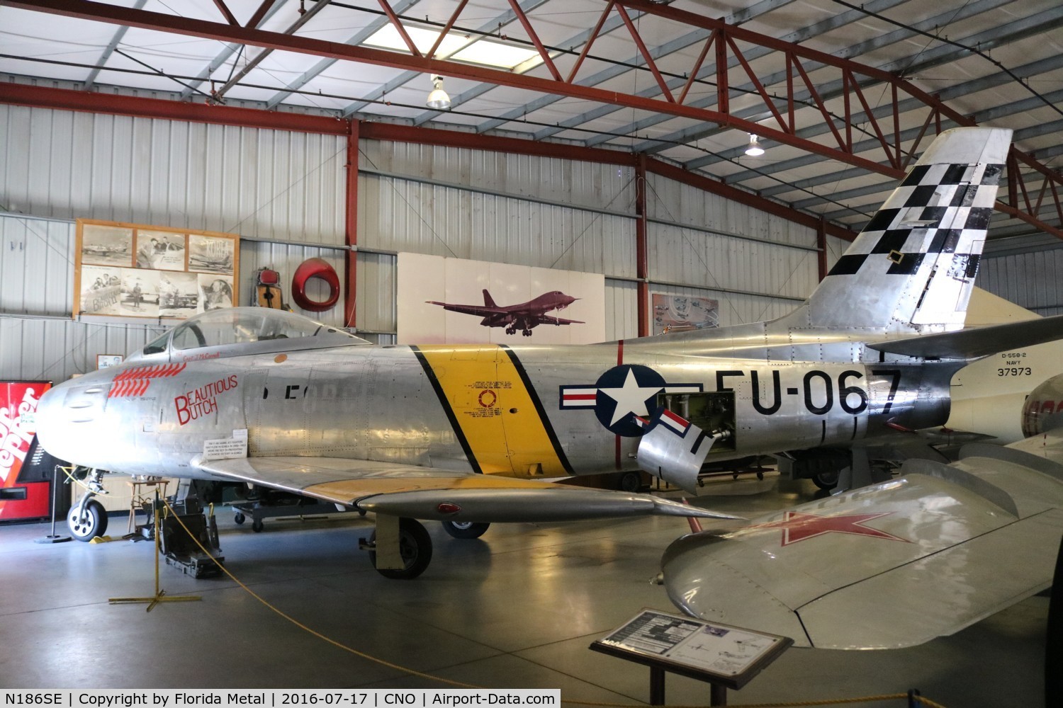 N186SE, North American F-86E Sabre C/N 172-358, f-86E