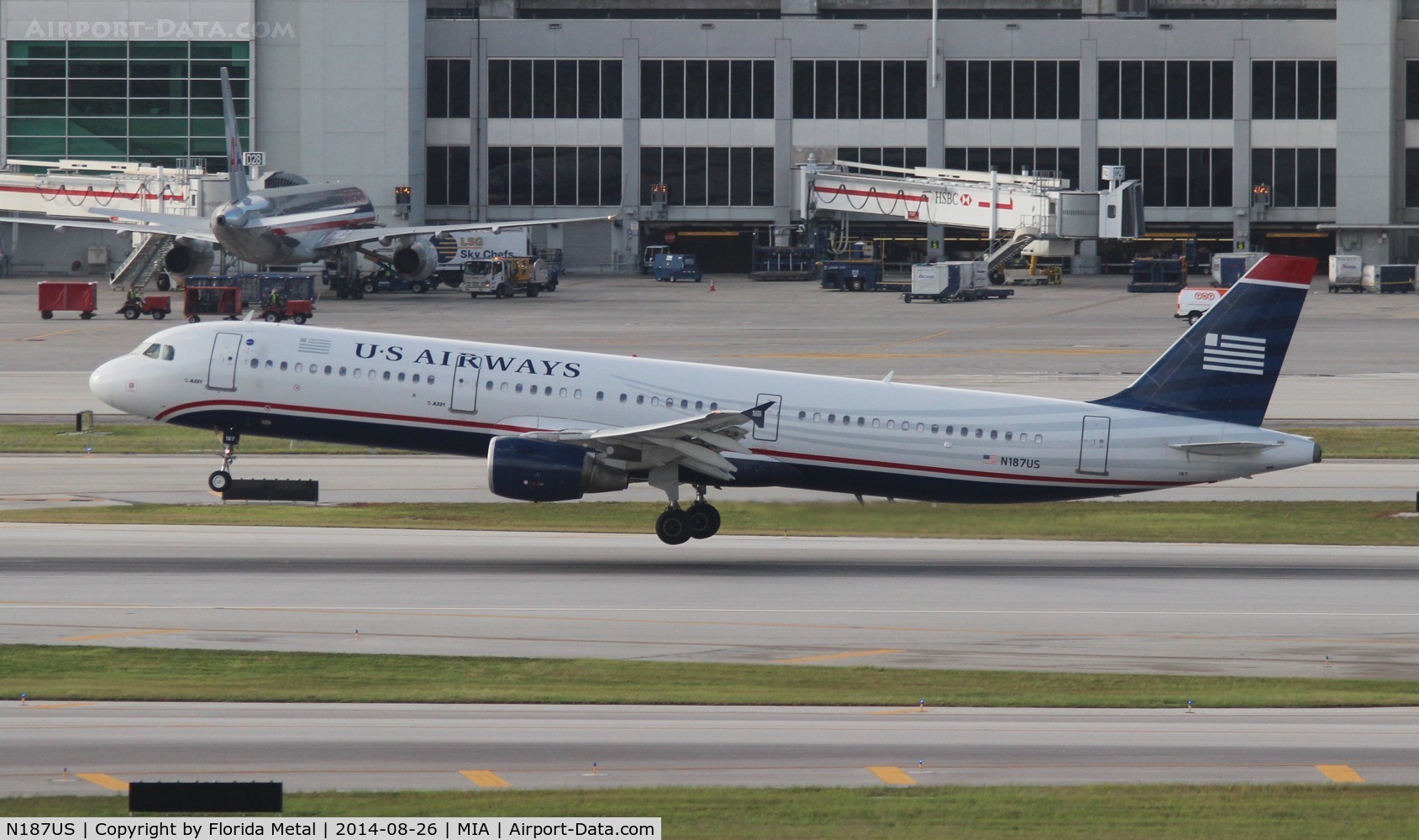 N187US, 2002 Airbus A321-211 C/N 1704, US Airways