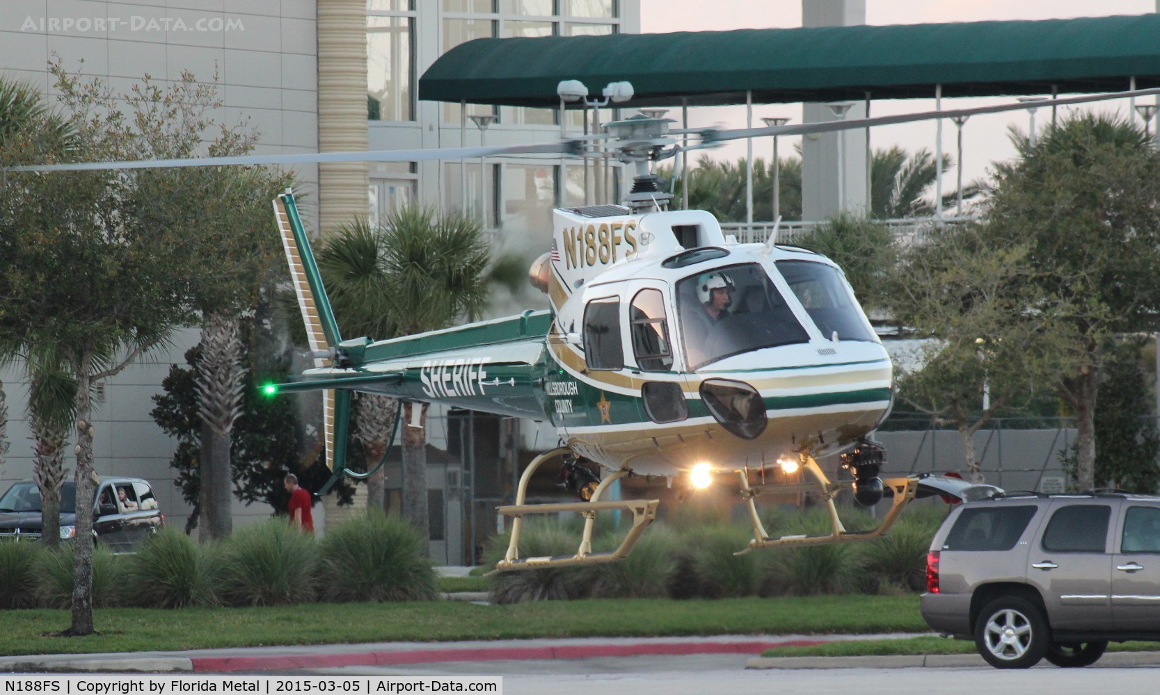 N188FS, 2014 Airbus Helicopters AS-350B-2 Ecureuil C/N 7863, Hillsborough County Sheriff at Heliexpo Orlando