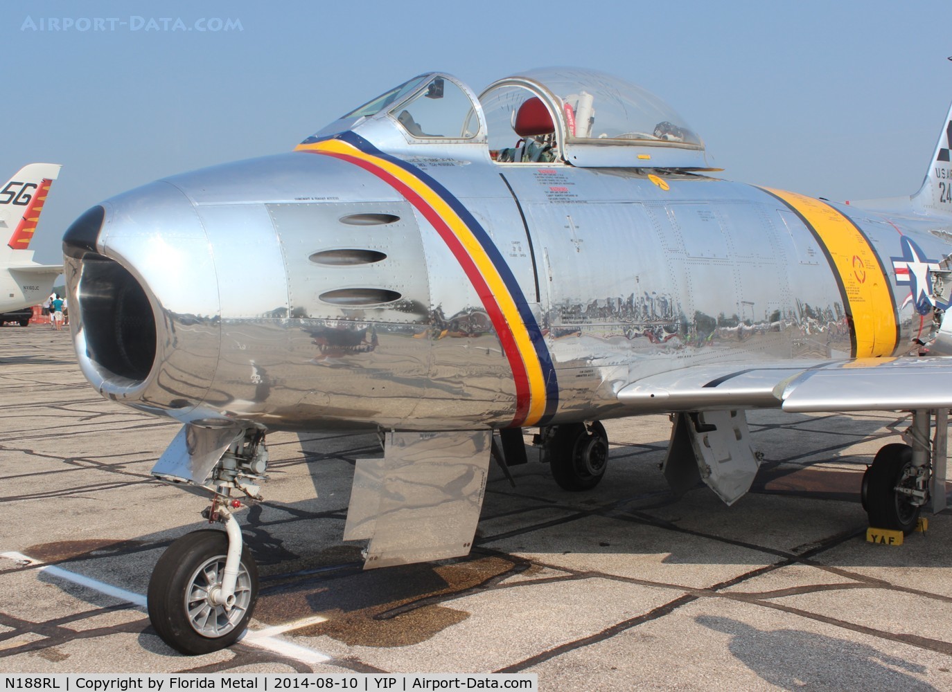 N188RL, 1952 North American F-86F Sabre C/N 191-682, Smokey