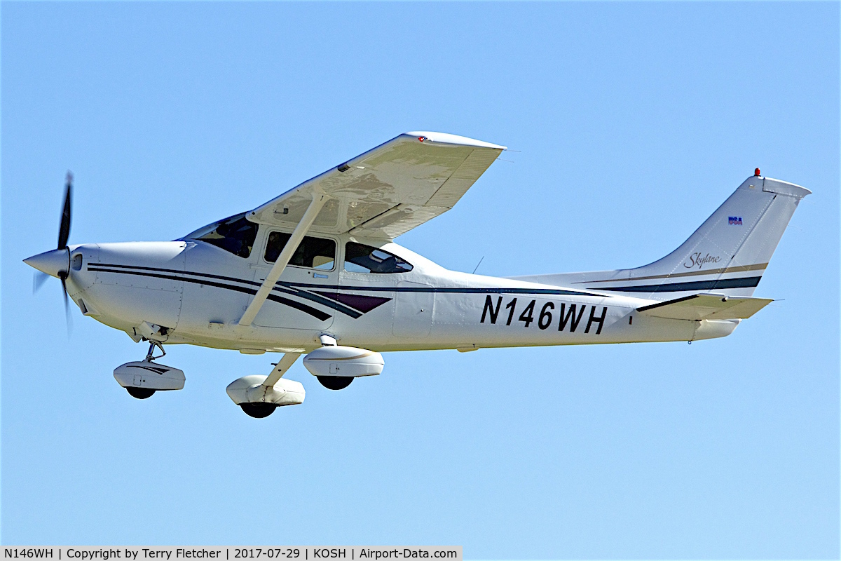 N146WH, 1998 Cessna 182S Skylane C/N 18280304, At 2017 EAA AirVenture at Oshkosh