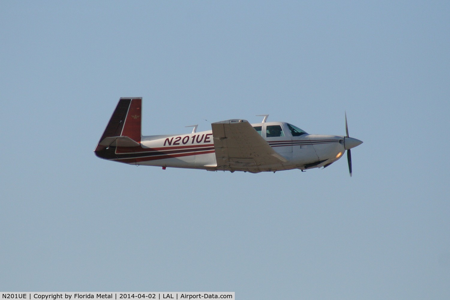 N201UE, 1977 Mooney M20J 201 C/N 24-0366, Mooney M20J