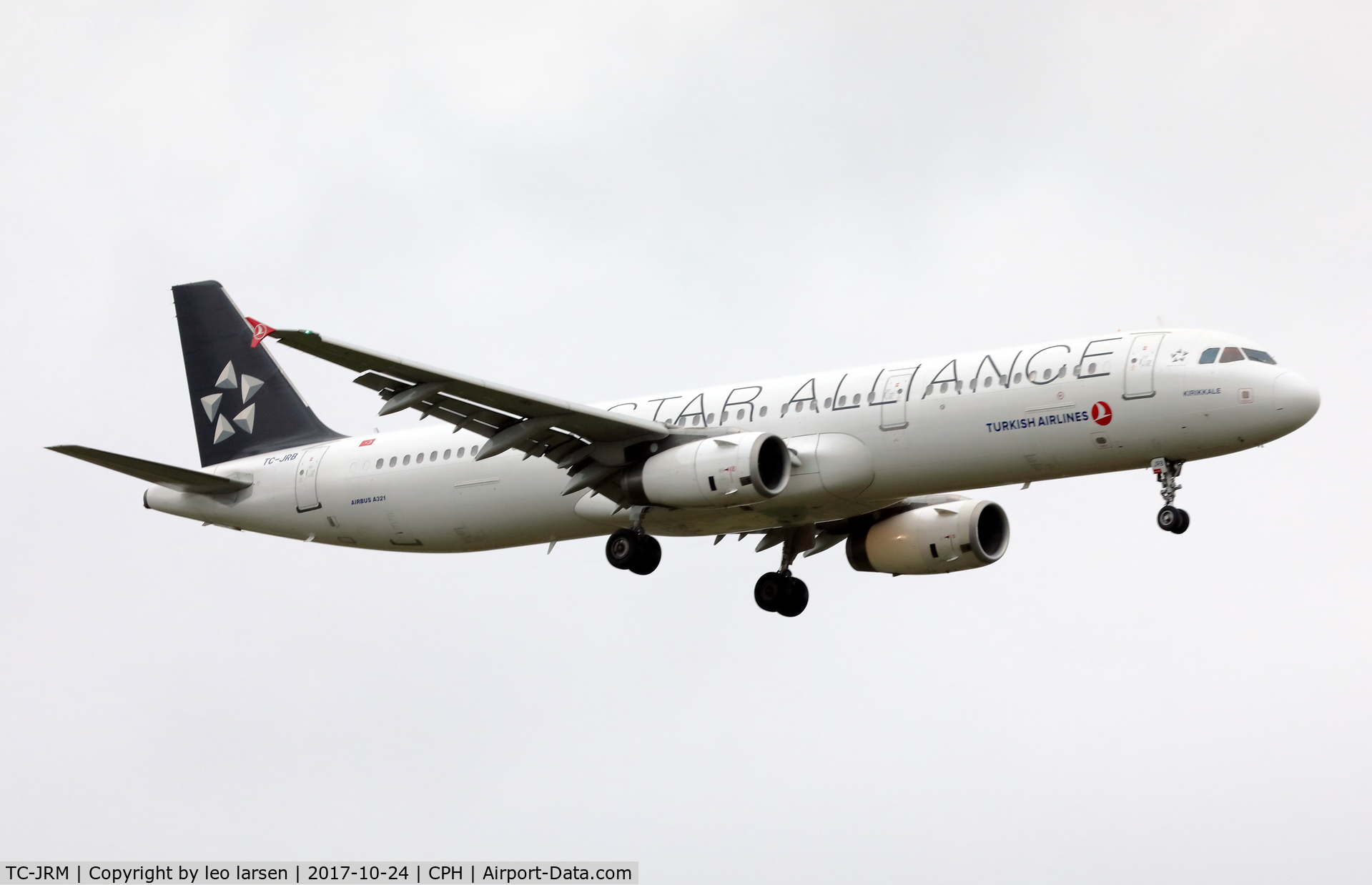 TC-JRM, 2011 Airbus A321-231 C/N 4643, Copenhagen 24.10.2017